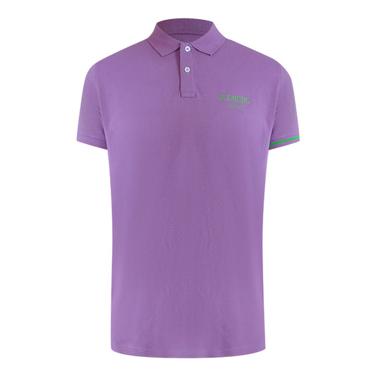 Ice Iceberg Purple Polo Shirt