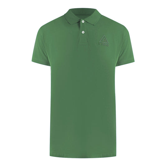 Ice Iceberg Triangle Logo Military Green Polo Shirt