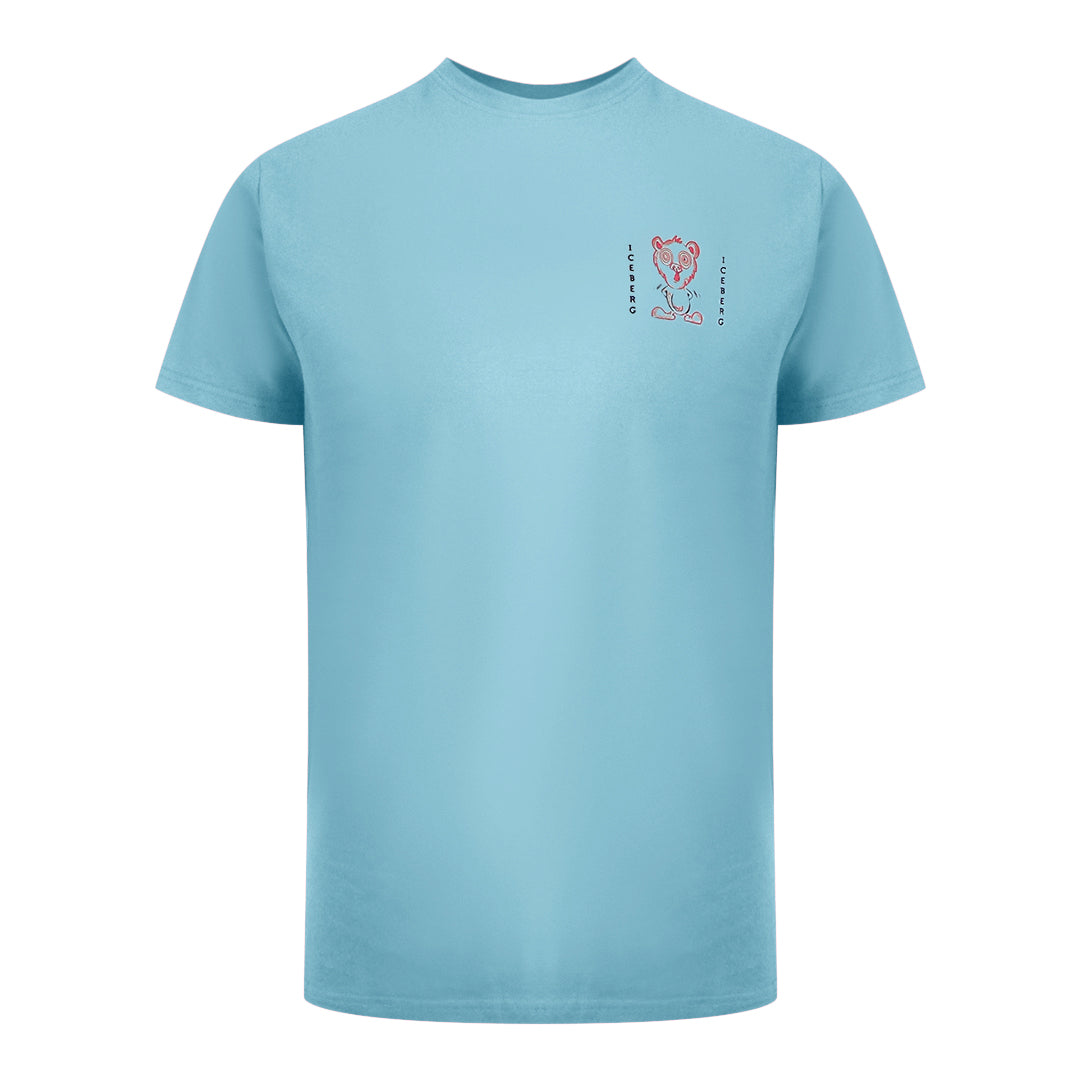 Ice Iceberg Small Bear Logo Mint Green T-Shirt