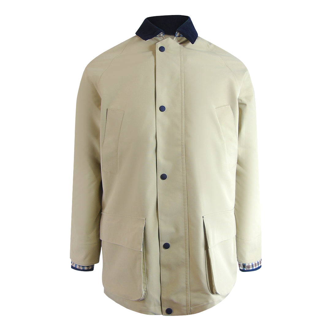 Aquascutum Active Shell Active City Detachable Beige Coat
