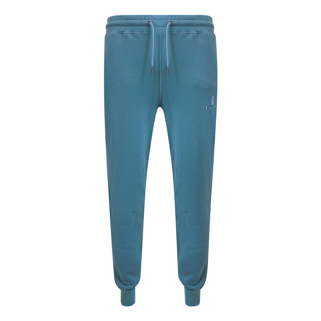 Aquascutum Active Active Basic Rib Track Pant Avio Blue