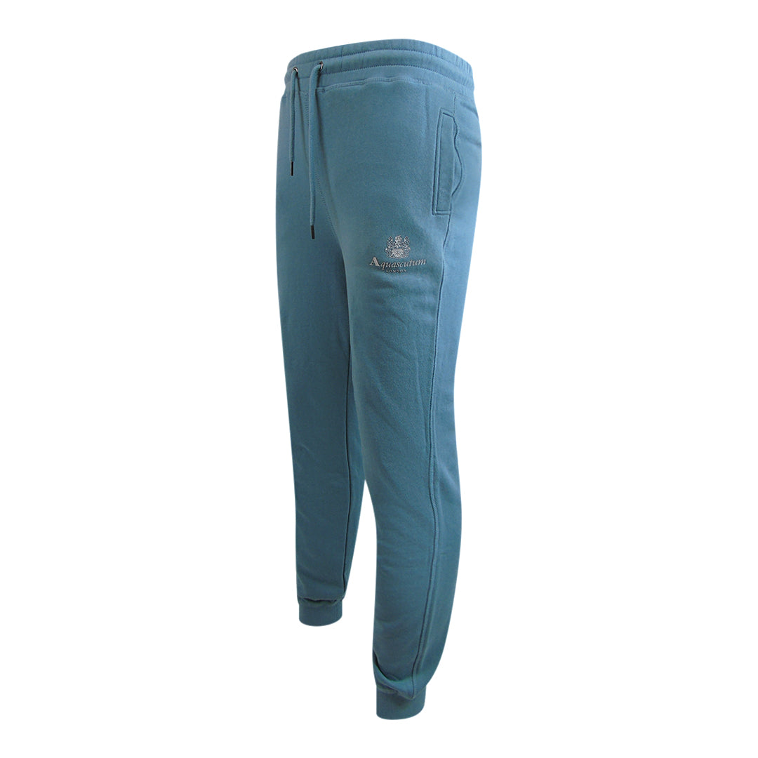 Aquascutum Active Active Basic Rib Track Pant Avio Blue