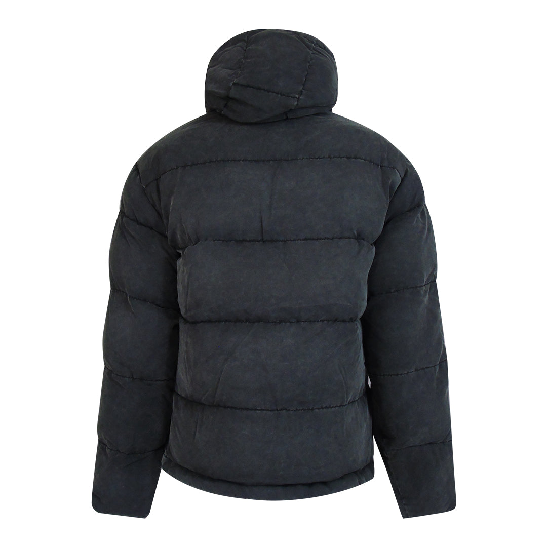 Lyle & Scott Washed Wadded Jacket Black
