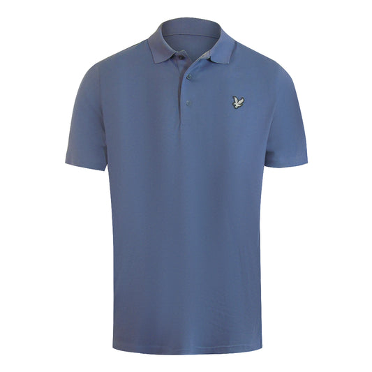 Lyle & Scott Cotton Polo Shirt Blue