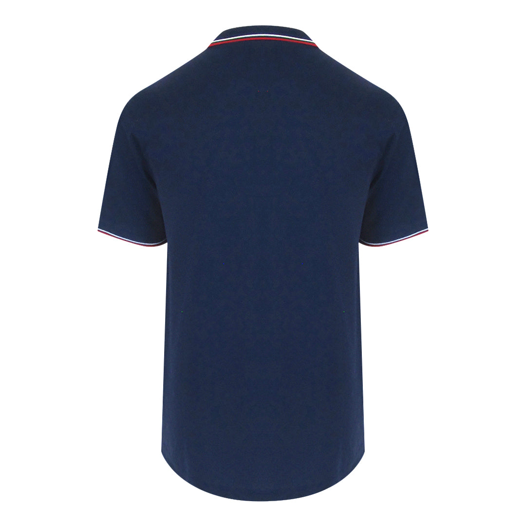 Aquascutum Active Cotton Polo Navy Blue