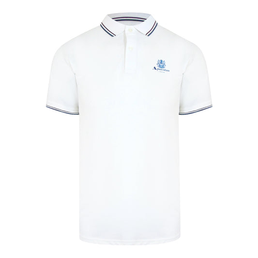 Aquascutum Active Cotton Polo Optical White