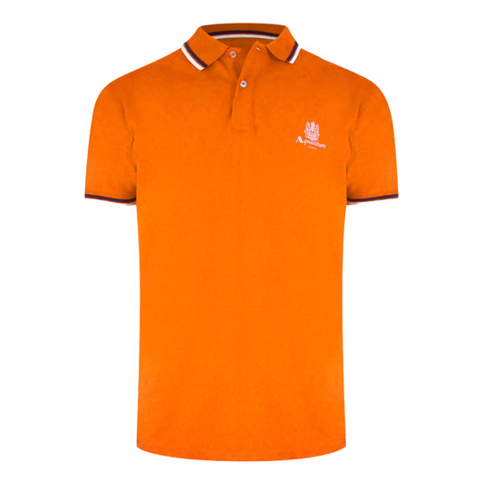 Aquascutum Active Cotton Polo Orange