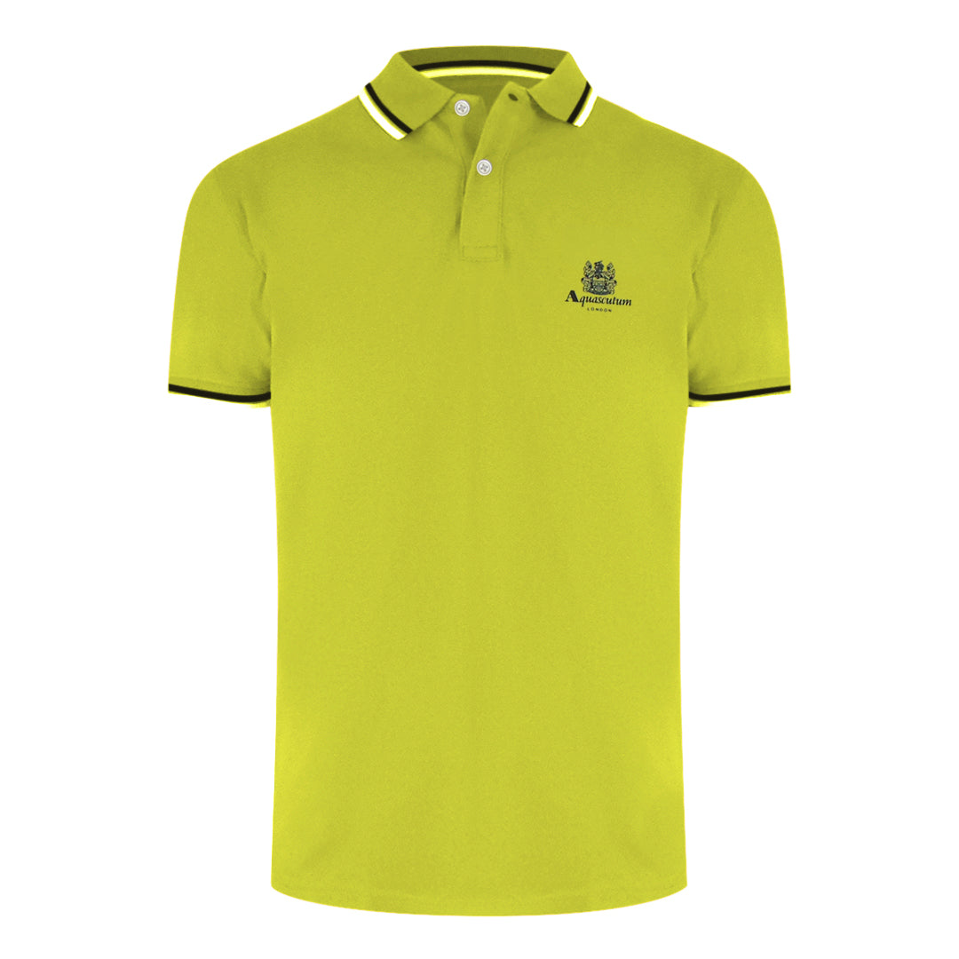 Aquascutum Active Cotton Polo Yellow