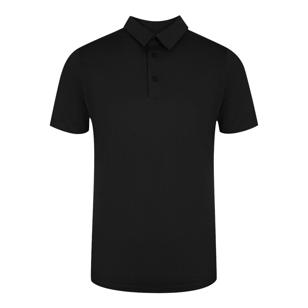 Aquascutum Active Beach Basic Sailor Polo Black Polo Shirt
