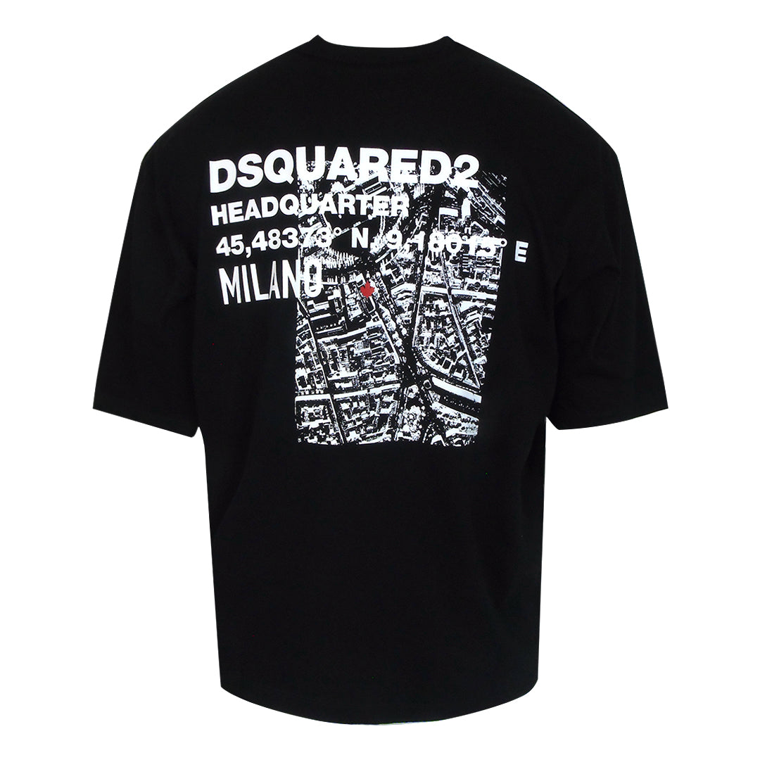 Dsquared2 Bold Back Logo T-Shirt Black