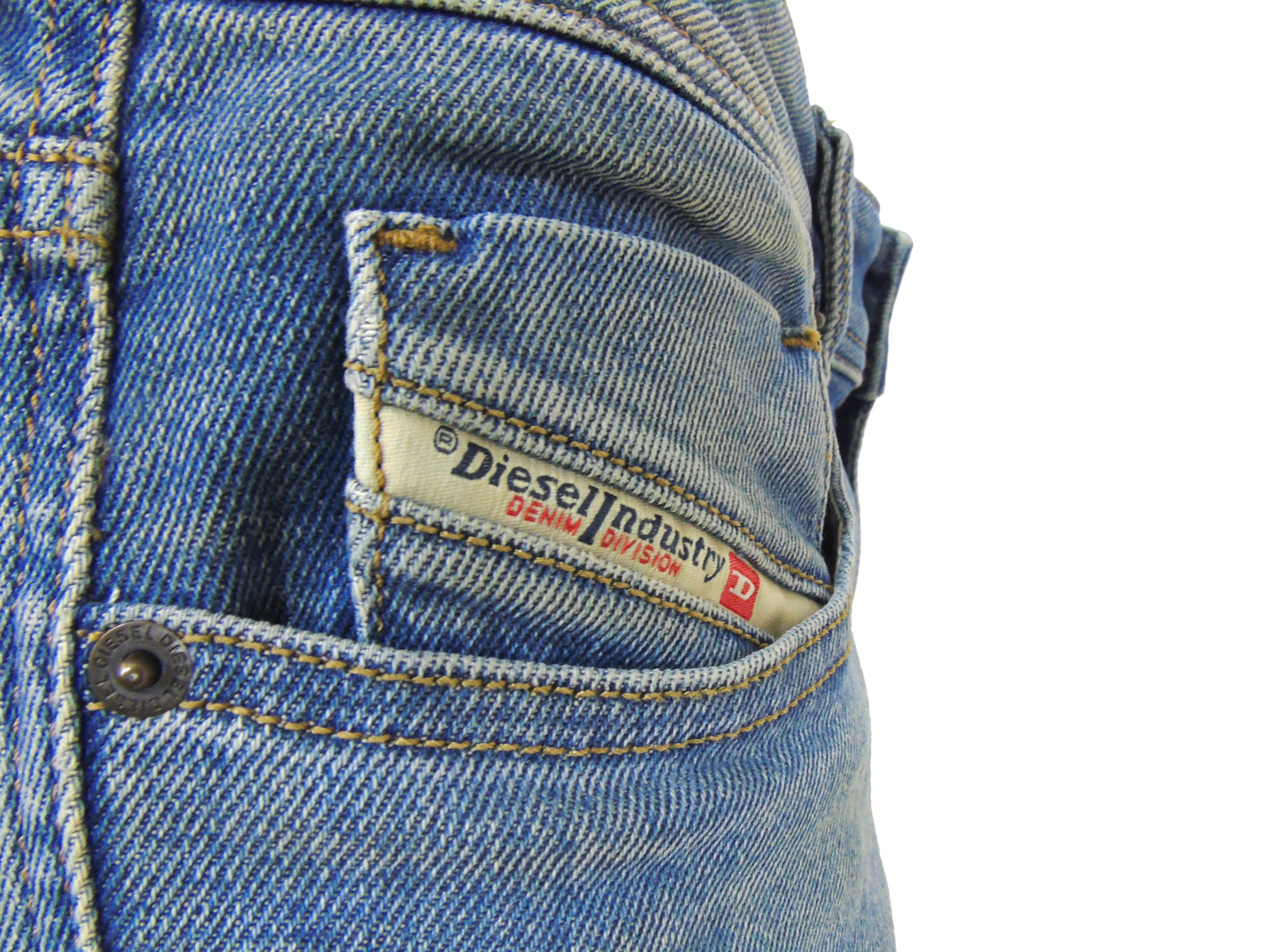 Diesel 1979 Sleenker Blue Denim Jeans