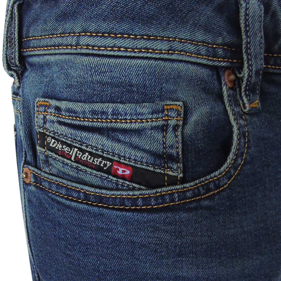 Diesel Zatiny-X Blue Bootcut Jeans