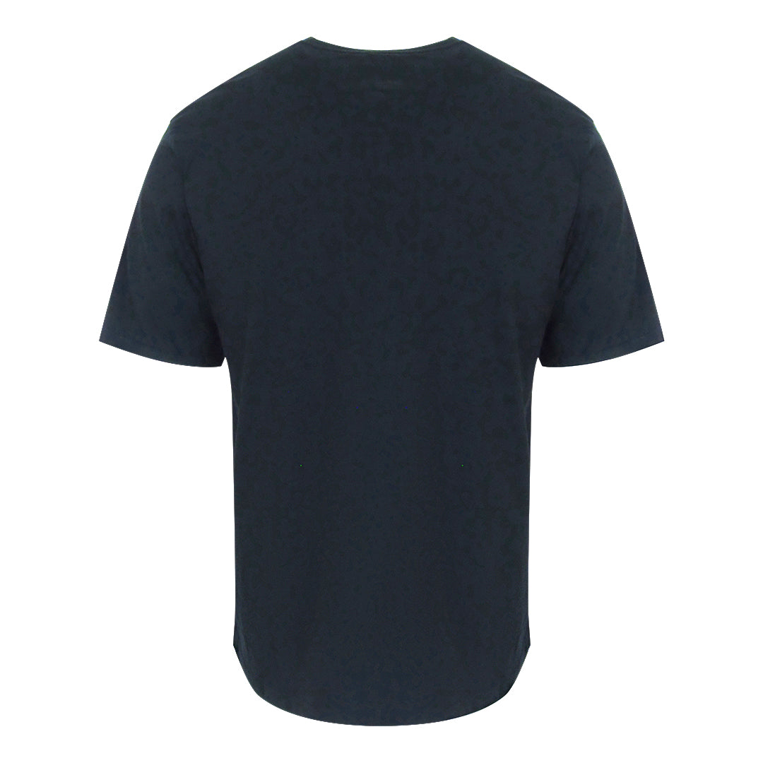 Aquascutum Active Small Logo Navy Blue T-Shirt