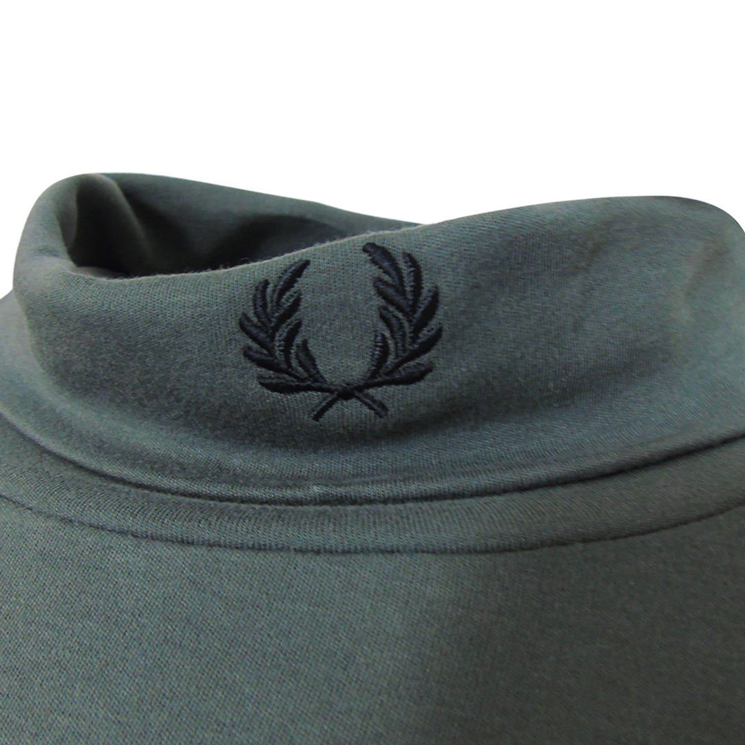 Fred Perry Field Green Roll Neck Top