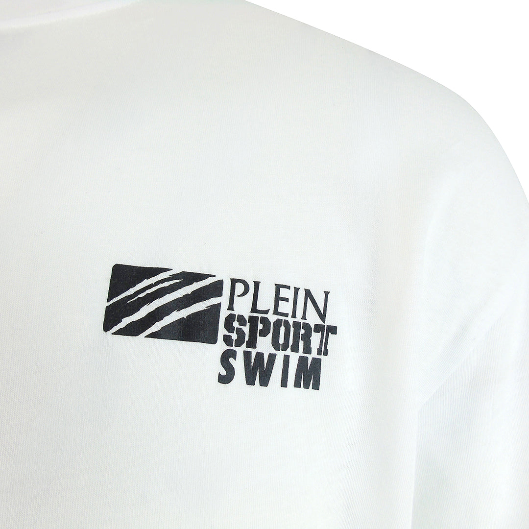 Plein Sport Classic Logo White T-Shirt