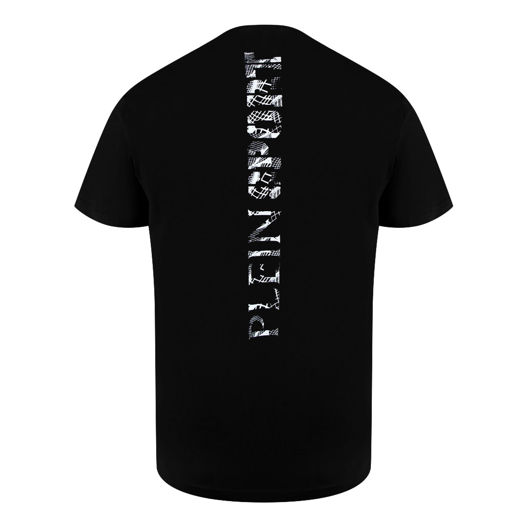 Plein Sport Scratch Logo Black T-Shirt