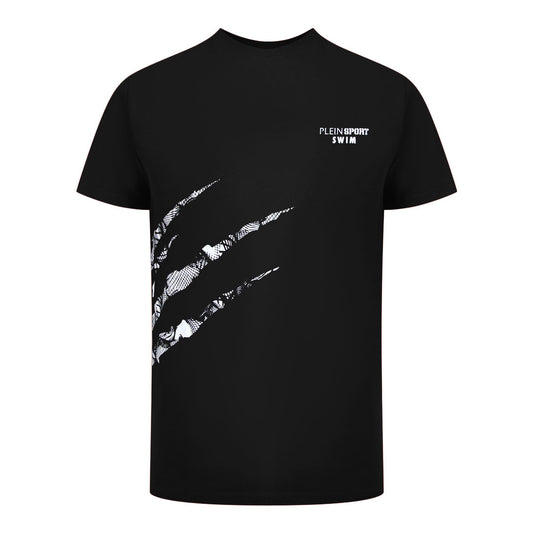 Plein Sport Scratch Logo Black T-Shirt