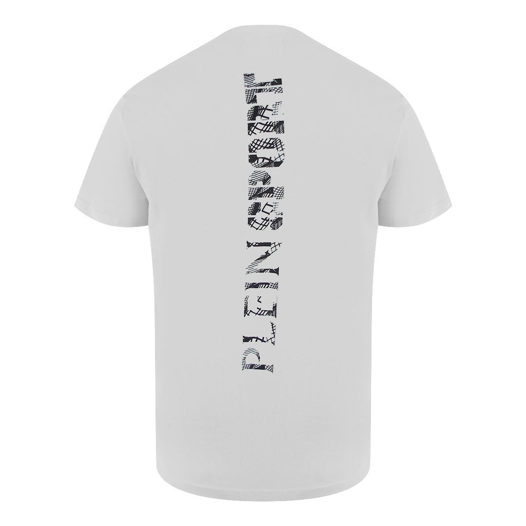 Plein Sport Scratch Logo White T-Shirt