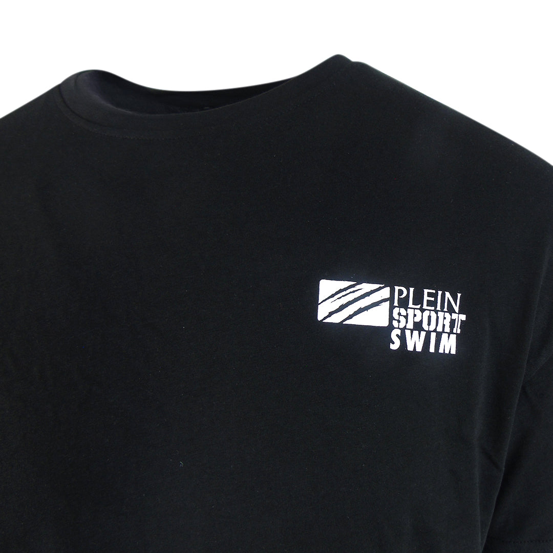 Plein Sport Classic Logo Black T-Shirt