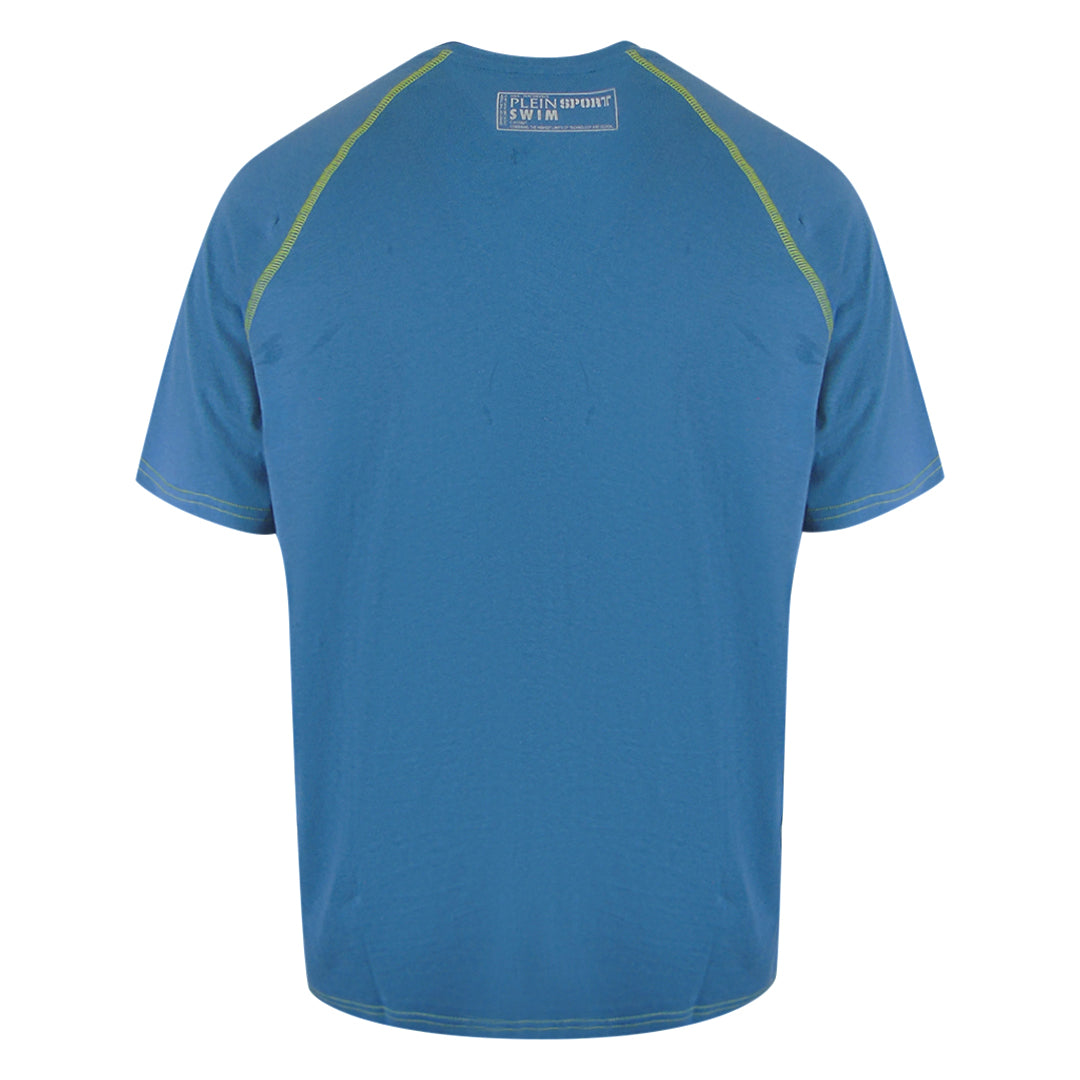Plein Sport Performance Logo Light Blue T-Shirt