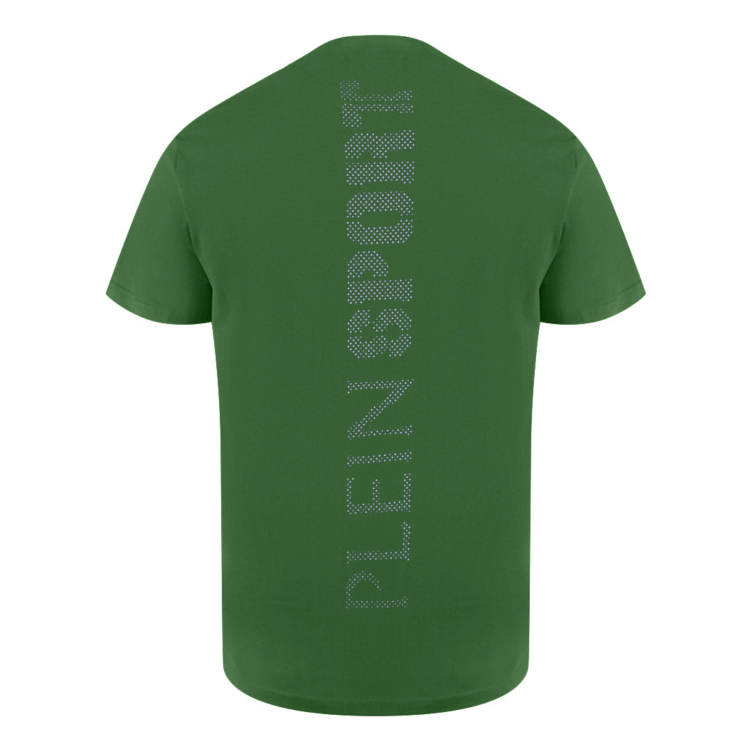 Plein Sport Tonal Logo Green T-Shirt