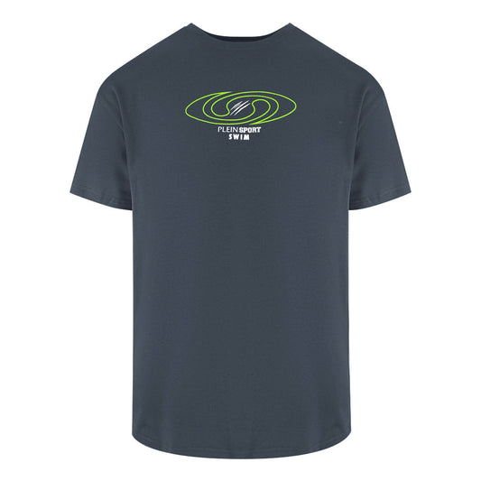 Plein Sport Spiral Logo Dark Grey T-Shirt