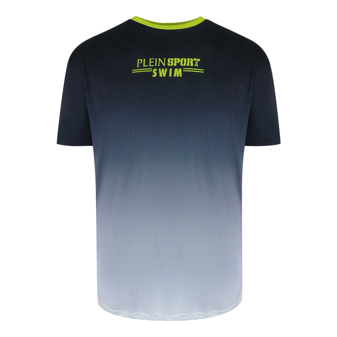 Plein Sport Gradient Style Black T-Shirt