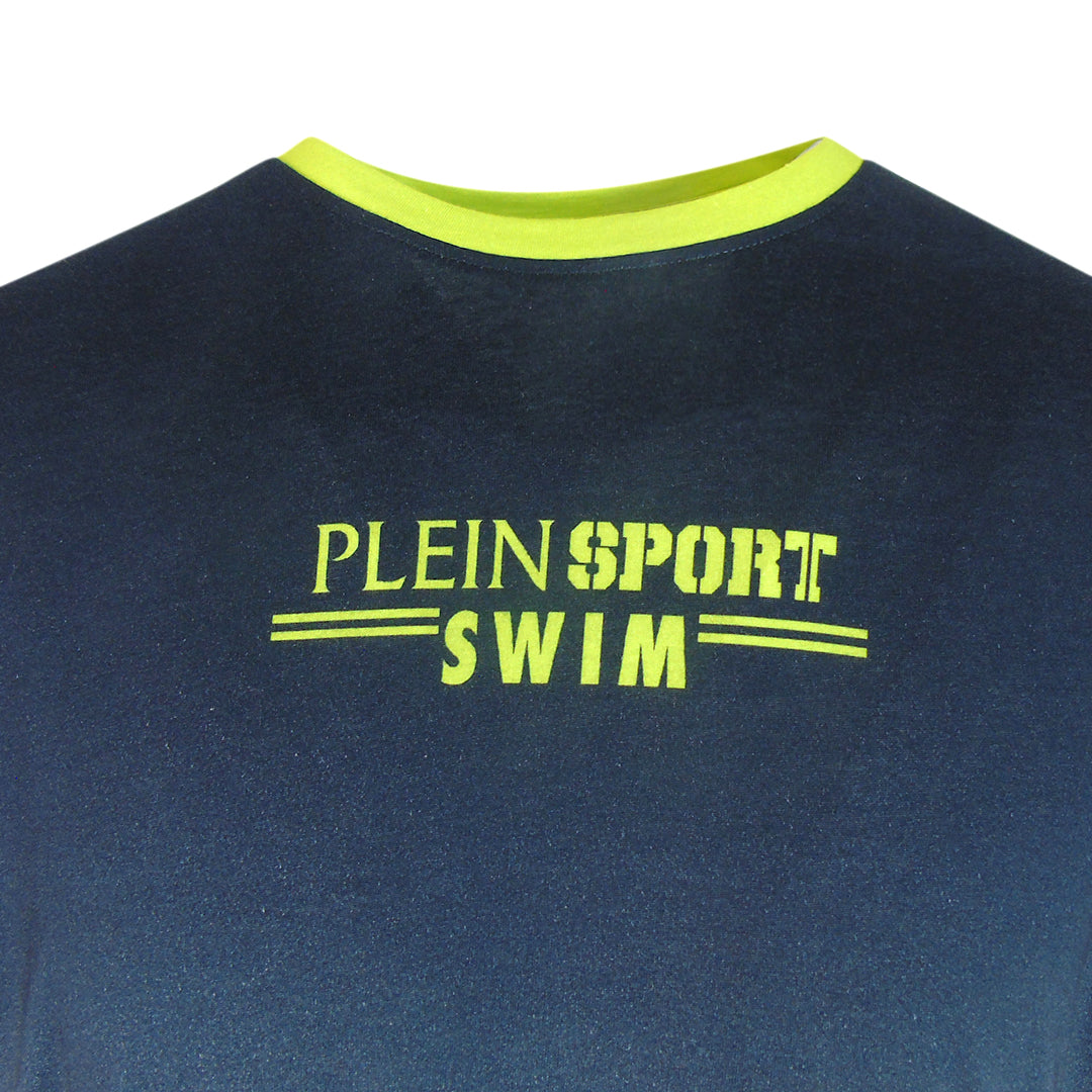 Plein Sport Gradient Style Black T-Shirt