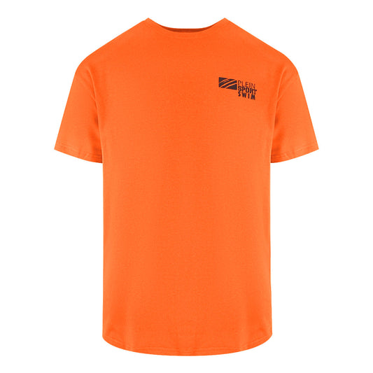 Plein Sport Basic Logo Orange Fluo T-Shirt