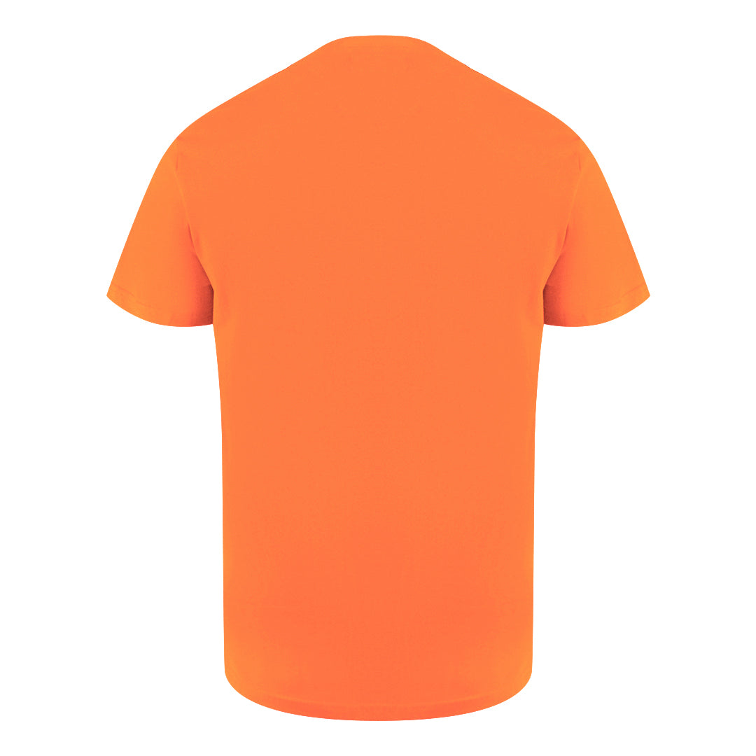 Plein Sport Basic Logo Orange Fluo T-Shirt