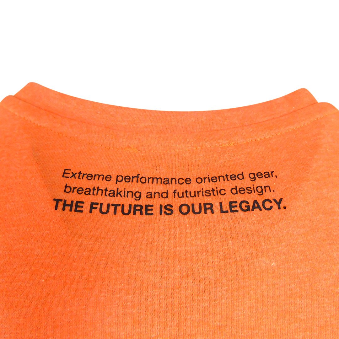 Plein Sport Basic Logo Orange Fluo T-Shirt