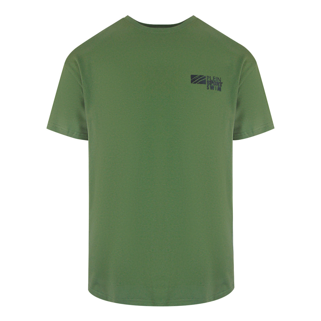 Plein Sport Classic Logo Green T-Shirt