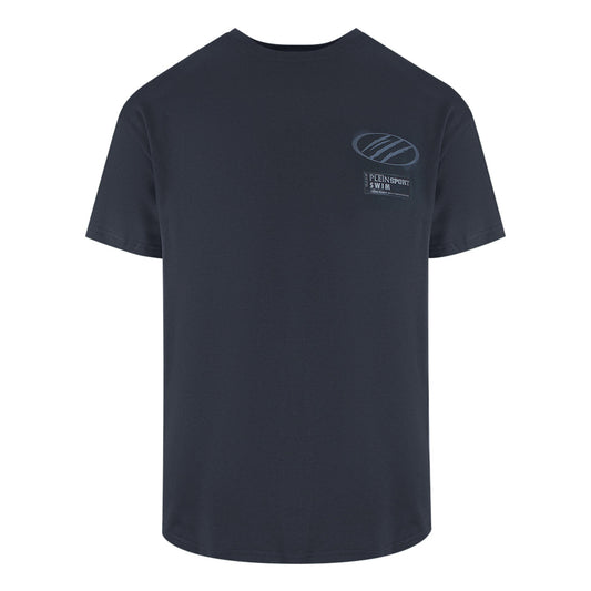 Plein Sport Tonal Logo Dark Grey T-Shirt