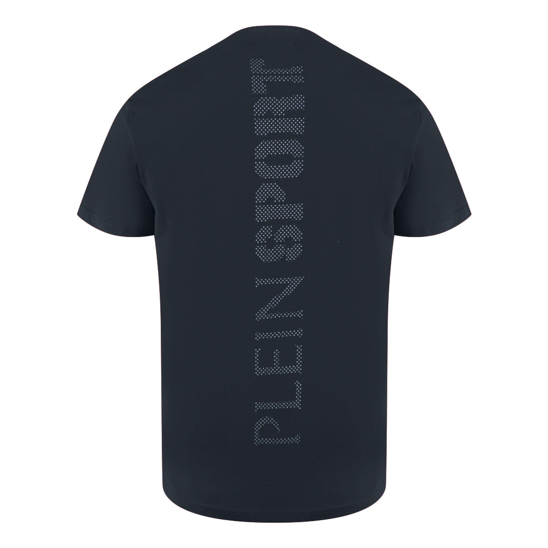 Plein Sport Tonal Logo Dark Grey T-Shirt