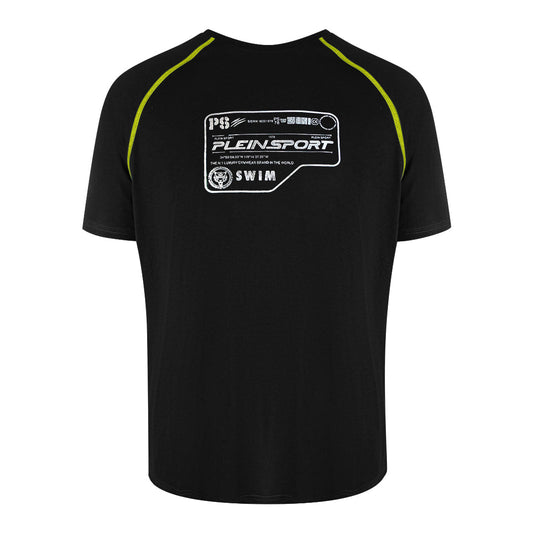 Plein Sport Performance Logo Black T-Shirt