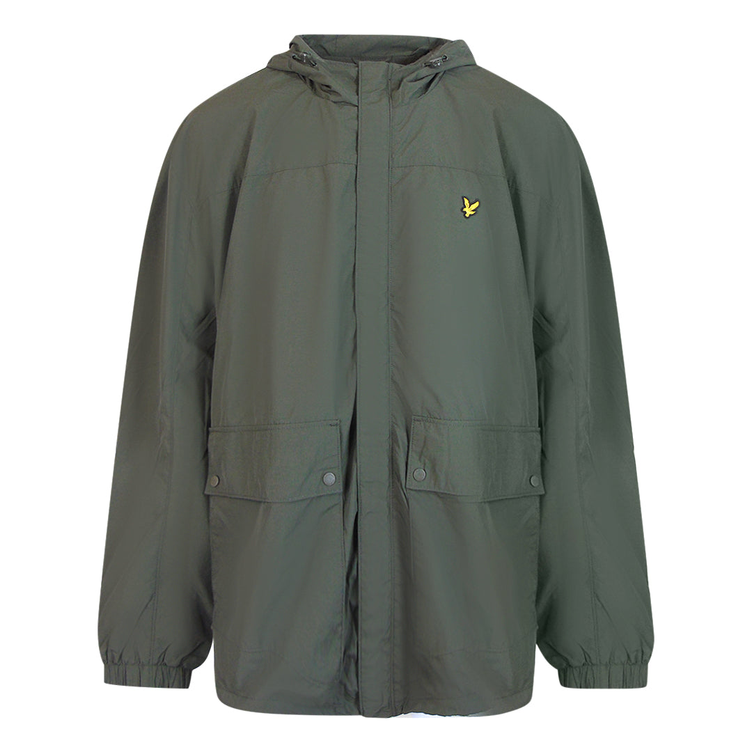 Lyle & Scott Hooded Pocket Jacket Green