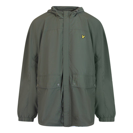 Lyle & Scott Hooded Pocket Jacket Green