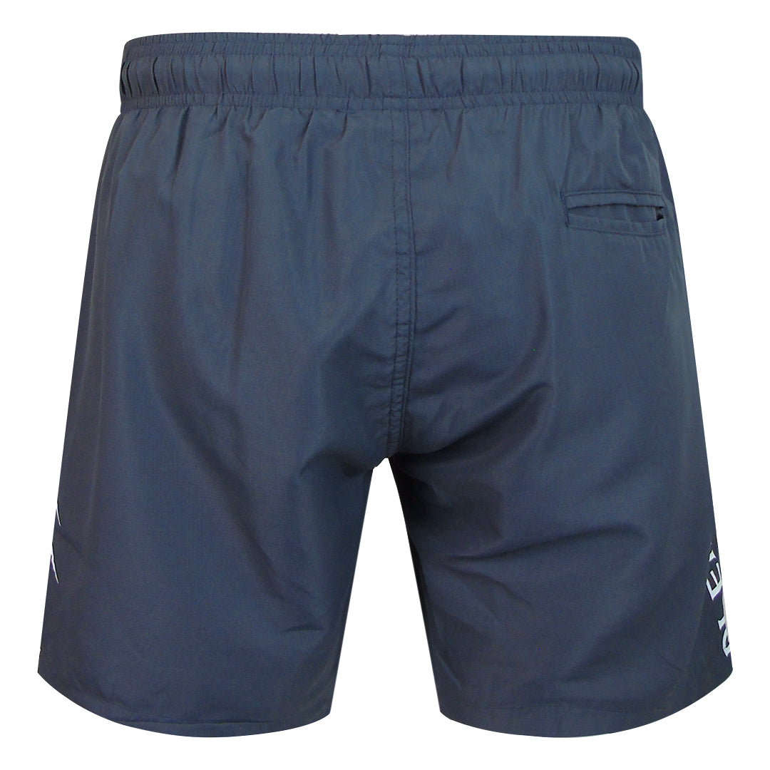 Plein Sport Ripstop Logo Medium Boardshort Dark Grey Swim Shorts