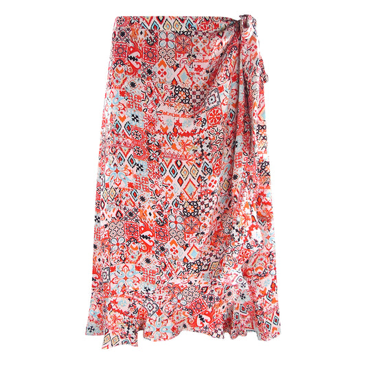 Inoa Fashion Aleppo/1928 Wrap Around Short Skirt Womens