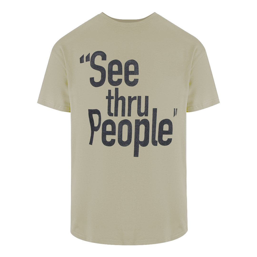 Gallery Dept See Thru People Antique White T-Shirt