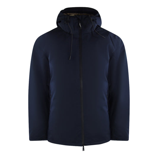 Aquascutum Active Hydroid  Parka Navy Blue Parka Jacket