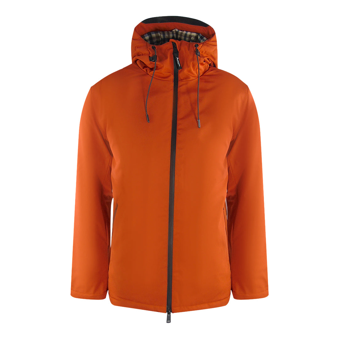 Aquascutum Activehellid Parka Rust Orange Parka Jacket Male