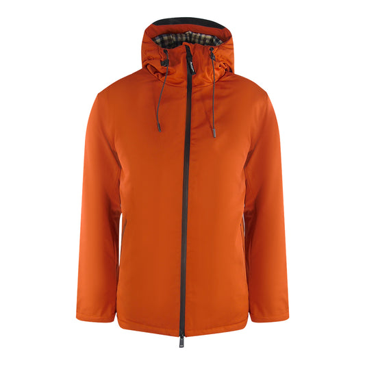 Aquascutum Activehellid Parka Rust Orange Parka Jacket Male