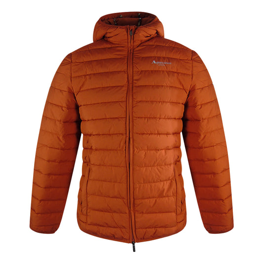 Aquascutum Active 100Gr Hooded Rust Orange Jacket