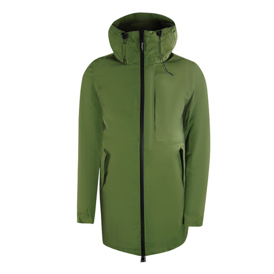Aquascutum Active 3-Way Parka Army Green Down Parka Jacket