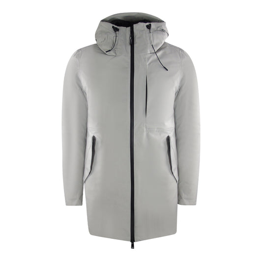 Aquascutum Active 3-Way Parka Antarctica White Parka Jacket