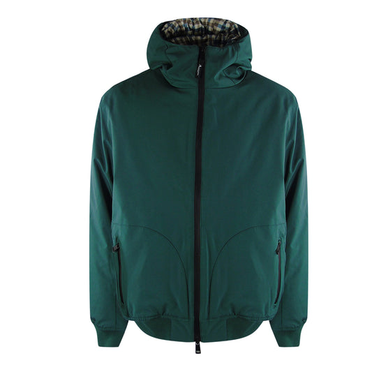 Aquascutum Active Hooded Hunter Green Jacket