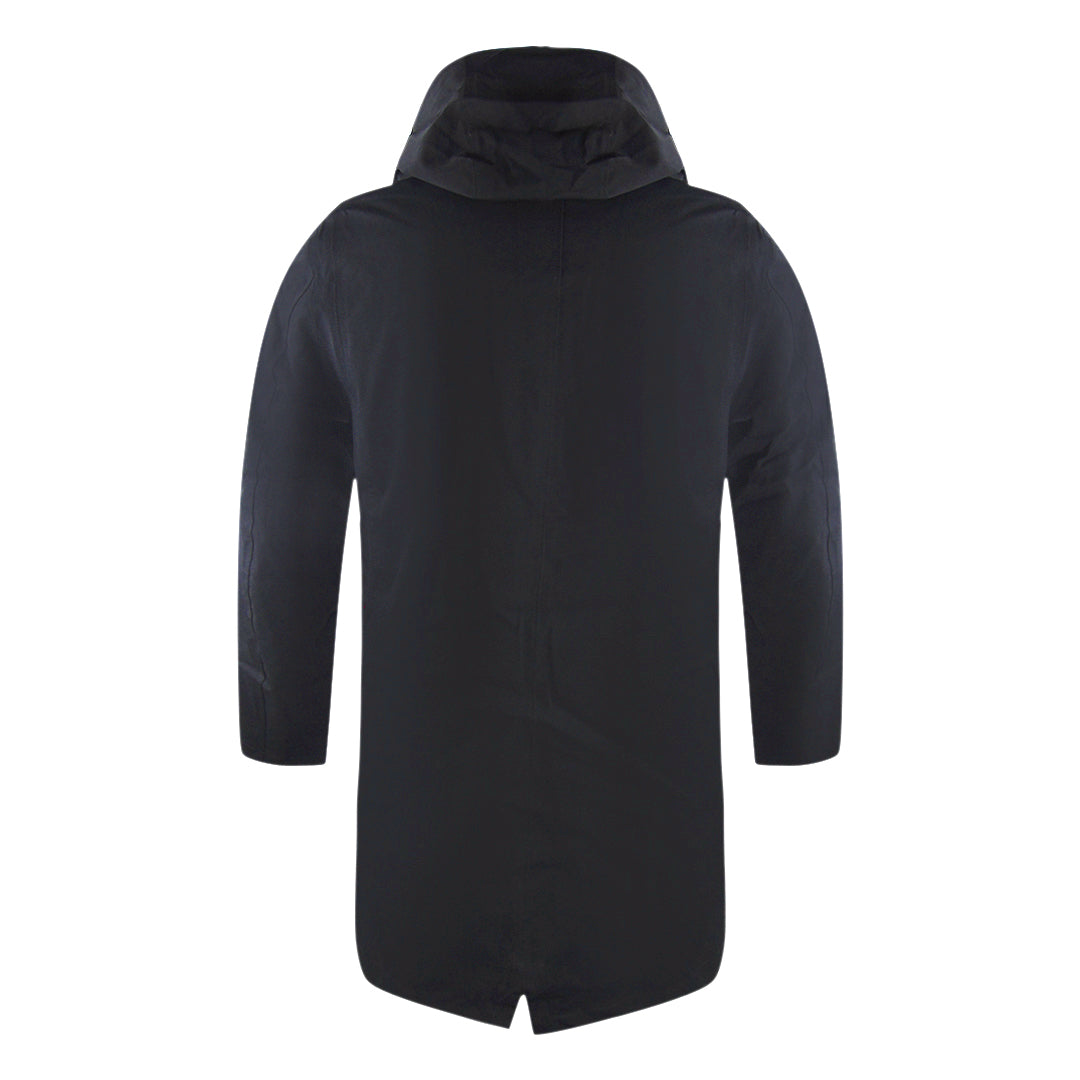 Aquascutum Active 3-Way Parka Black Down Parka Jacket
