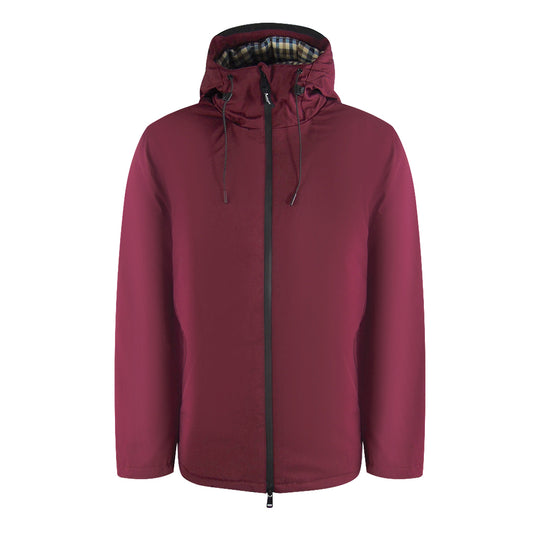 Aquascutum Activehellid Parka Cordovan Burgundy Parka Jacket