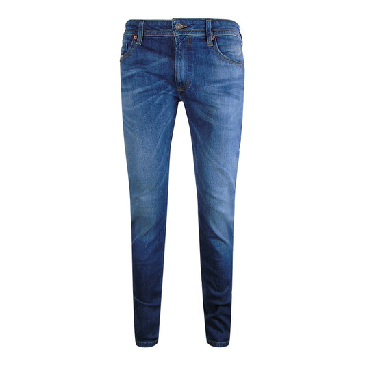 Diesel Thommer-X Brown Badge Blue Denim Pants